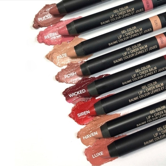 Nudestix POSH Gel Color Lip + Cheek Balm | NEW | Glossy Coral Almond Shade - Picture 7 of 16